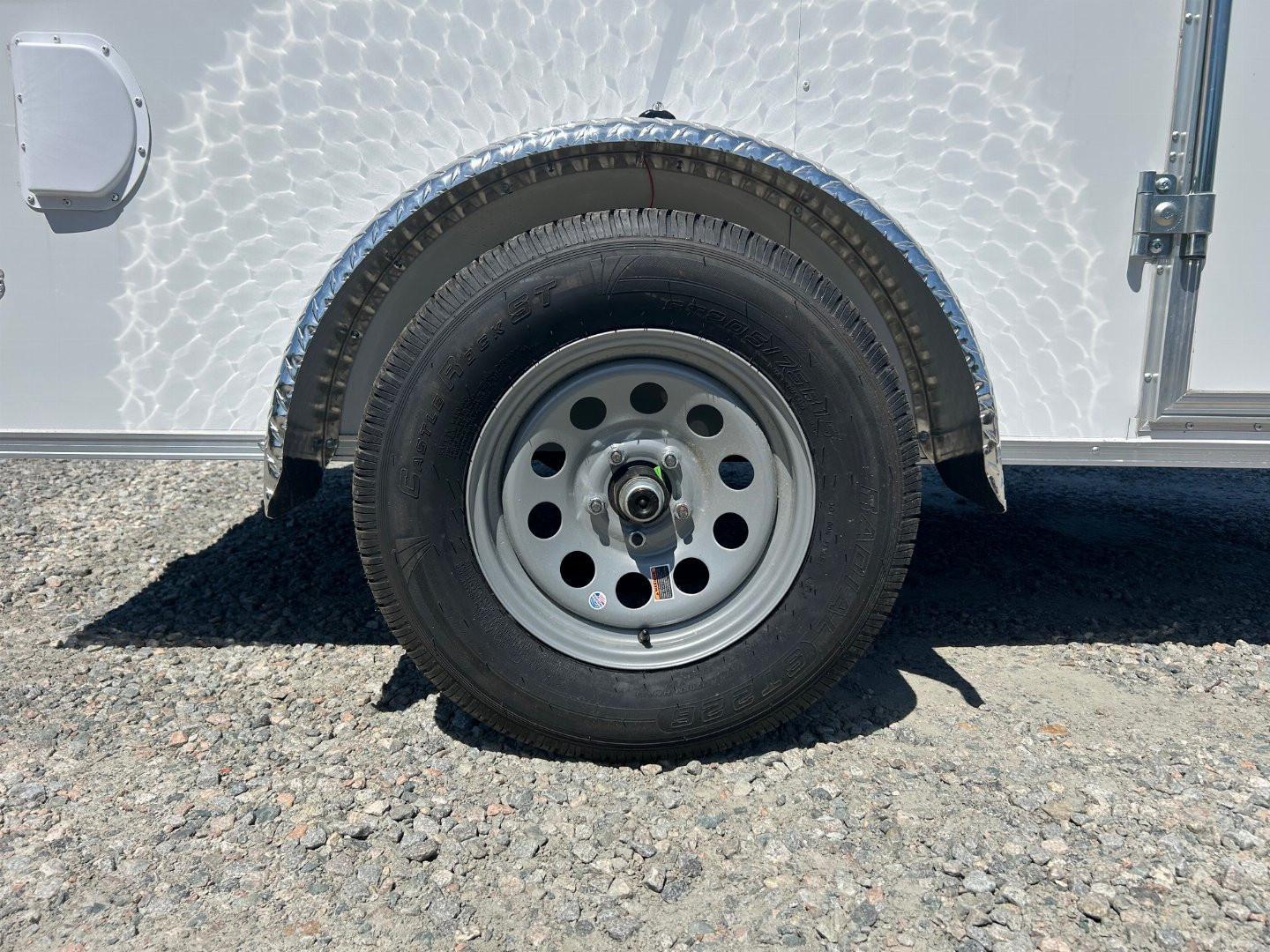 New 2026 Anvil 5X8 w/ Ramp, Extra Height, & Side Door Cargo / Enclosed Trailer