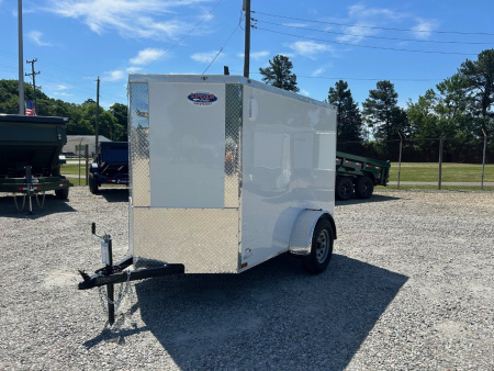 New 2026 Anvil 5X8 w/ Ramp, Extra Height, & Side Door Cargo / Enclosed Trailer