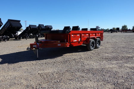 New 2026 Load Trail 7'x14'x2' 14k GVWR Dump Trailer