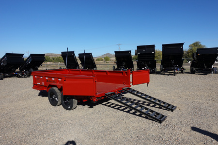 New 2026 Load Trail 7'x14'x2' 14k GVWR Dump Trailer