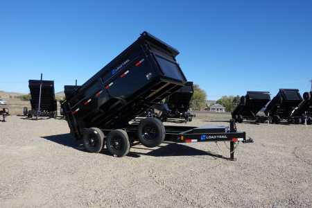 New 2026 Load Trail 14k GVWR 7'x12'x4' Dump Trailer