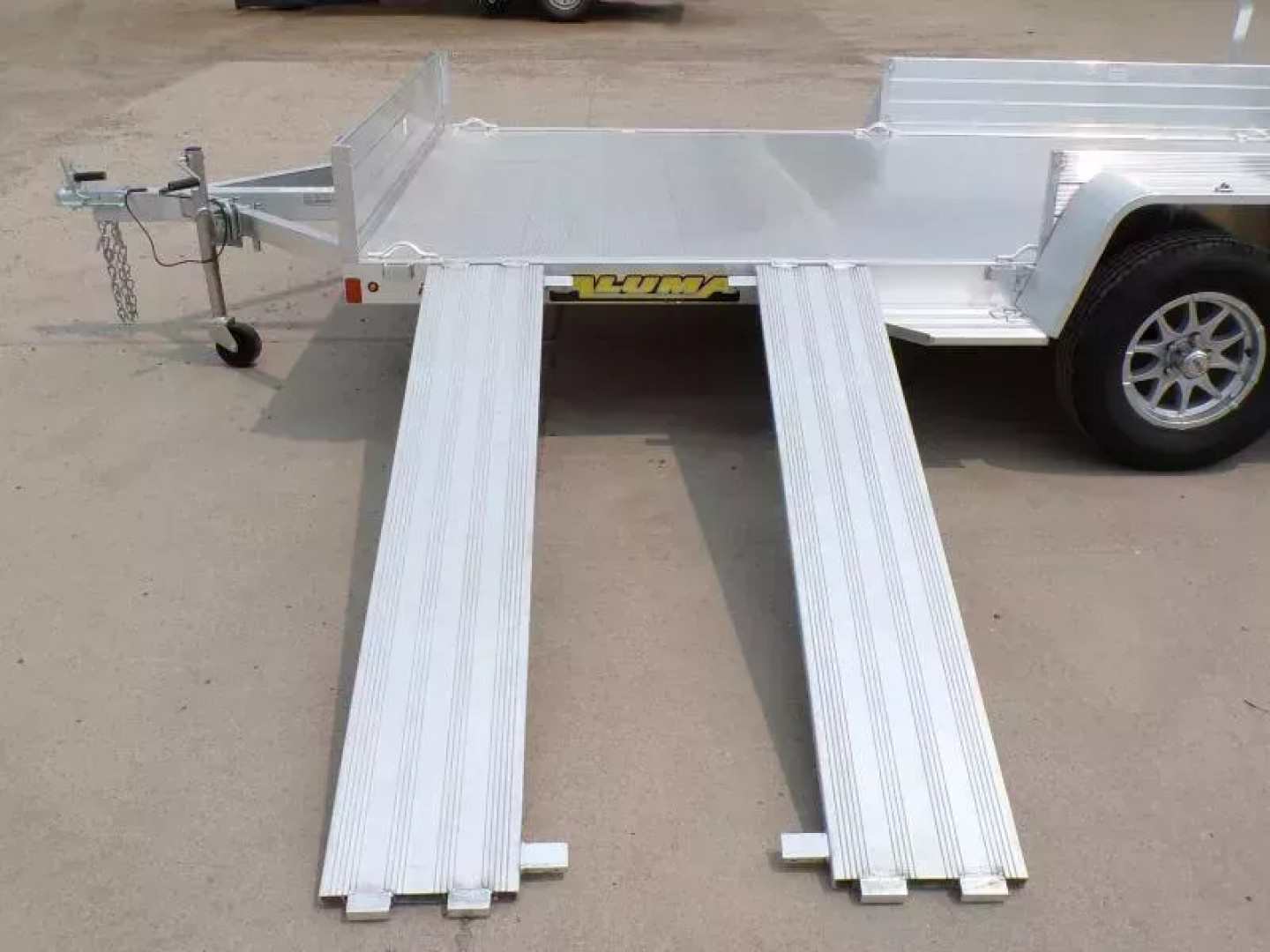 New 2026 Aluma 8112S-R-BT-SR Utility Trailer - 146