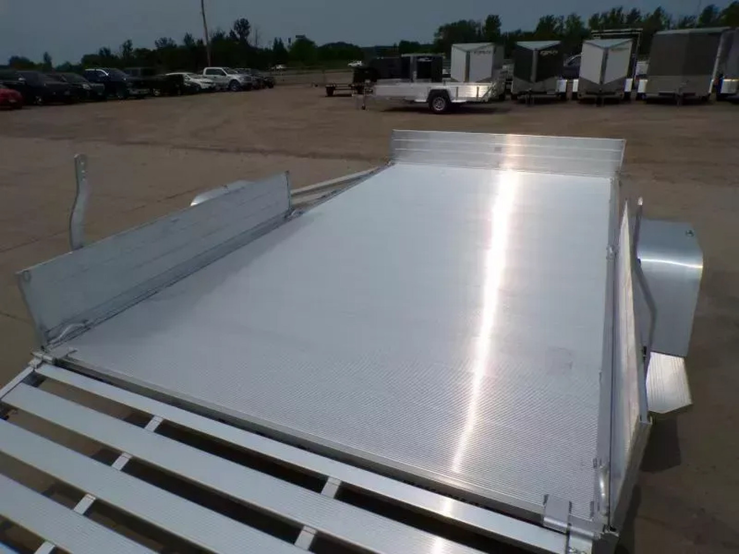 New 2026 Aluma 8112S-R-BT-SR Utility Trailer - 146