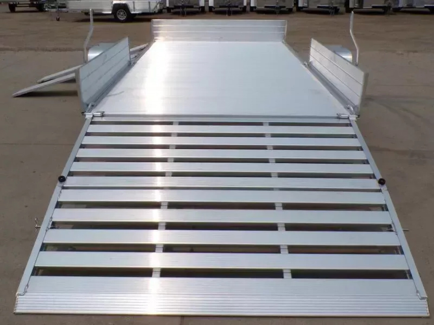 New 2026 Aluma 8112S-R-BT-SR Utility Trailer - 146