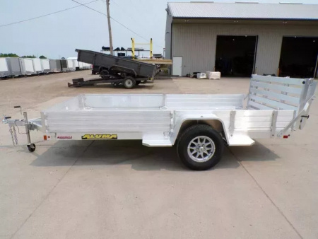 New 2026 Aluma 8112S-R-BT-SR Utility Trailer - 146