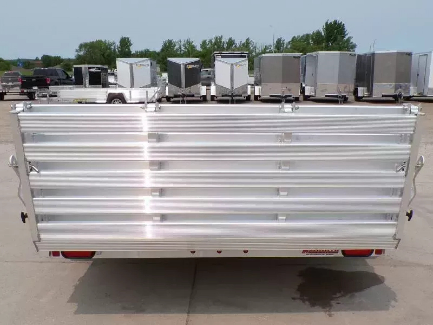 New 2026 Aluma 8112S-R-BT-SR Utility Trailer - 145