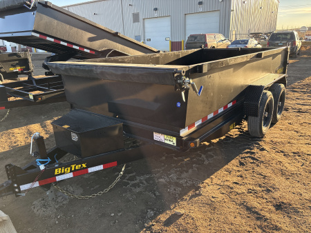New 2026 Big Tex Trailers 14lx - 14' long Dump Trailer 7k axles
