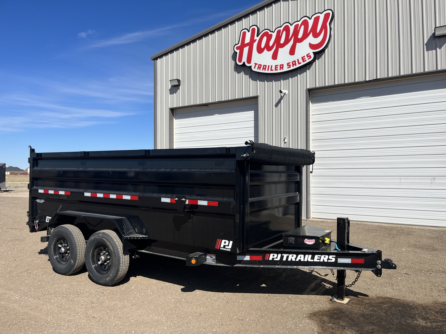 New 2026 PJ 83"x14' BP Tandem Axle Low Pro High Side Dump w/ 48" Sides – DM