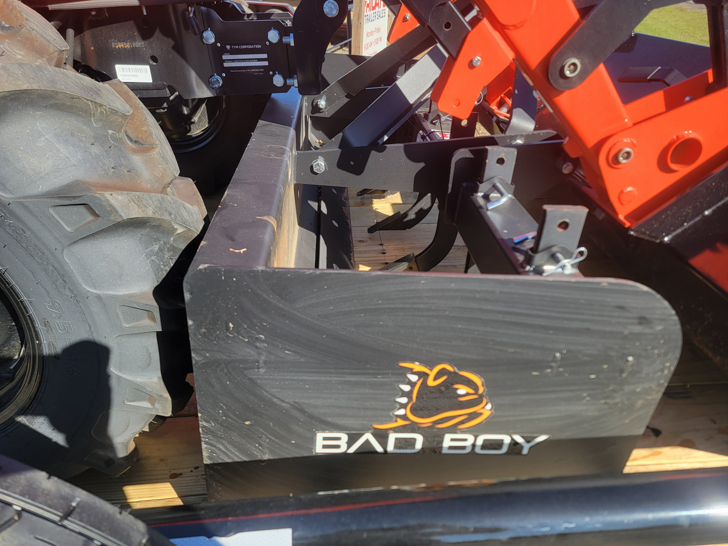 New 2026 Bad Boy 5045S Loader/ Trailer/Cutter/Box Blade Combo