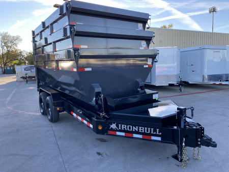New 2026 Iron Bull DBB 83X14 Dump Trailer