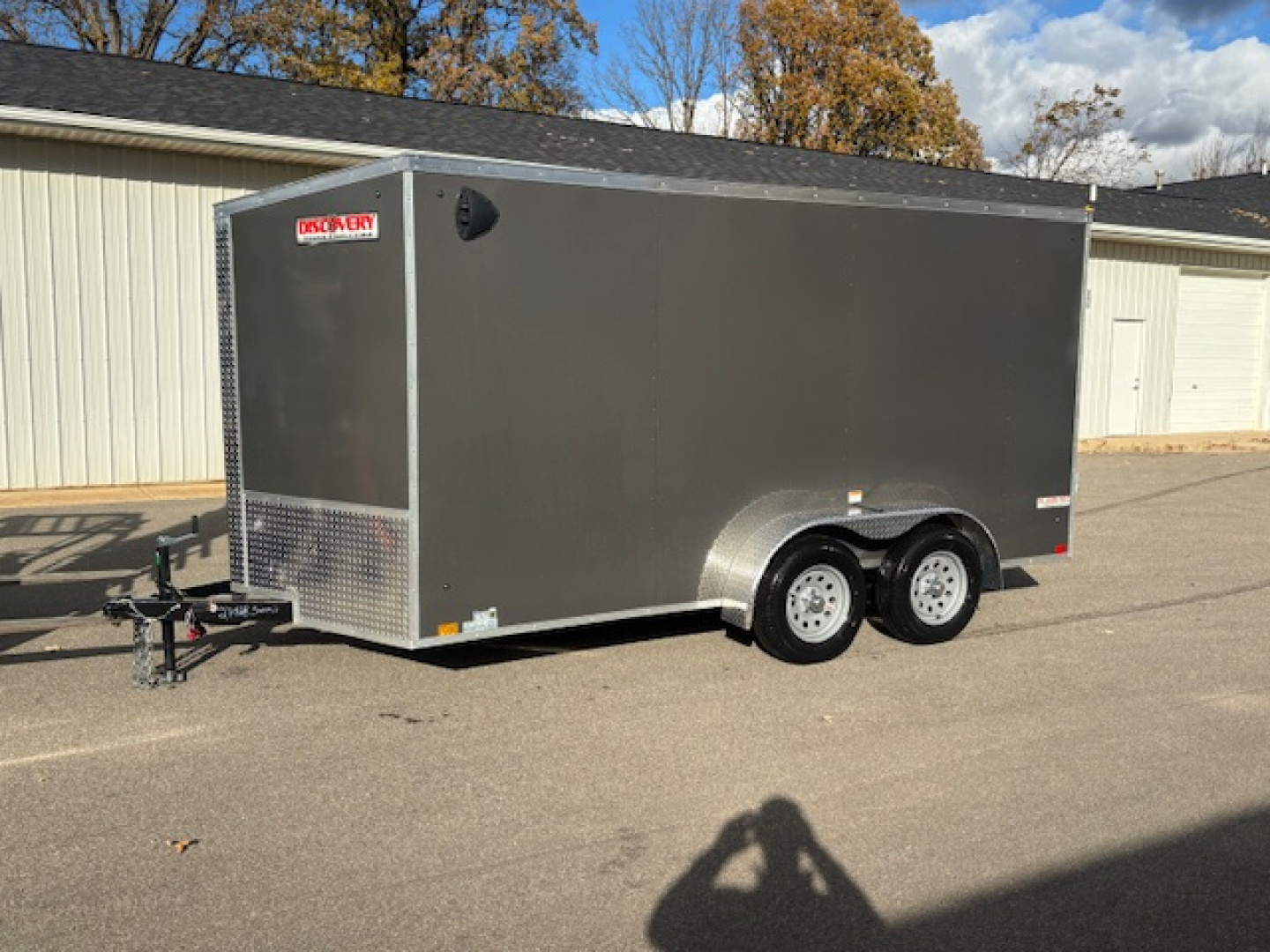 New 2026 Discovery Trailers 7x14 Enclosed Trailer