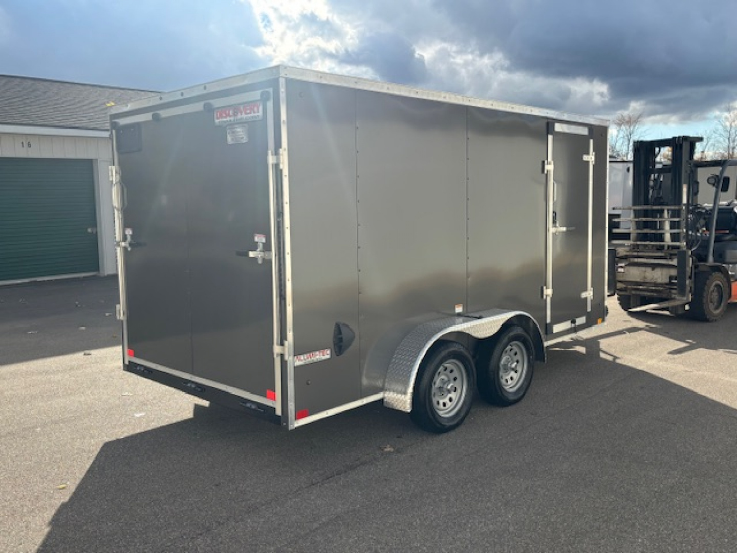 New 2026 Discovery Trailers 7x14 Enclosed Trailer