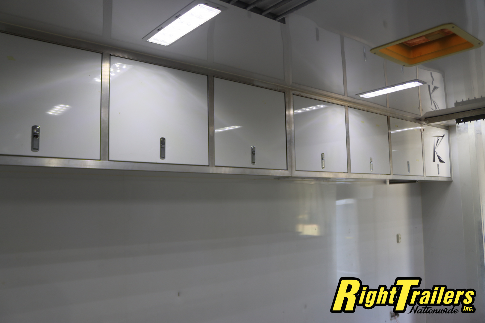 Used 2014 8.5X34 inTech GOOSENECK RACE TRAILER