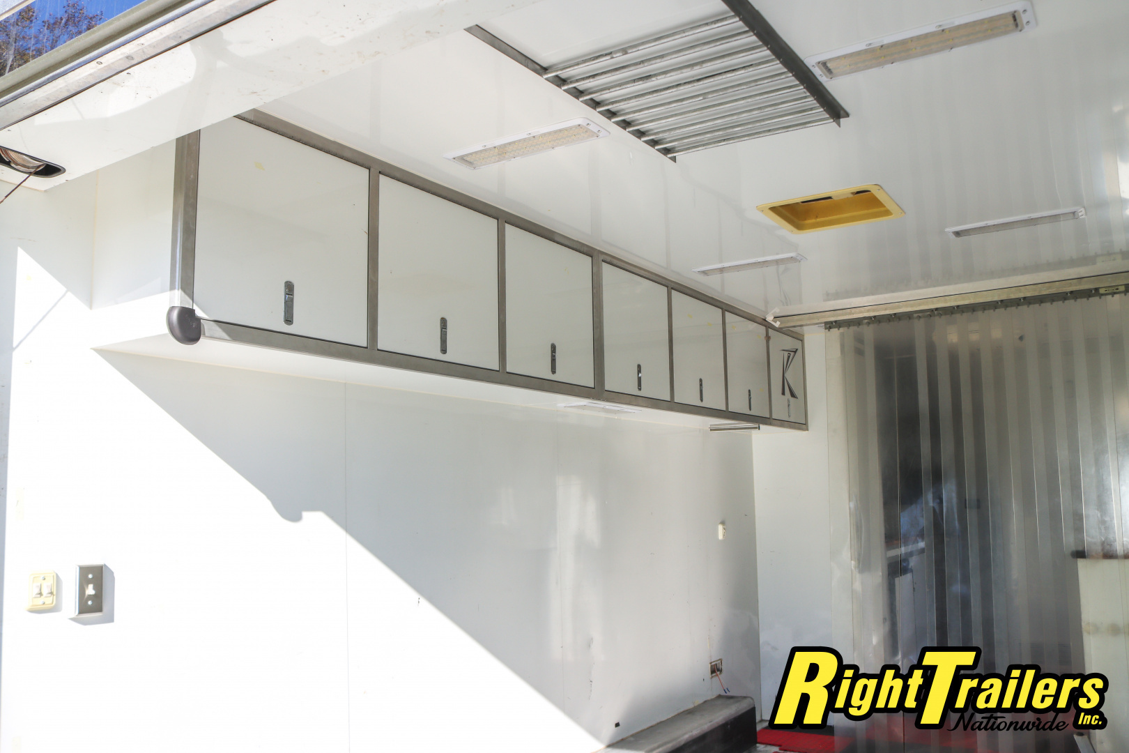 Used 2014 8.5X34 inTech GOOSENECK RACE TRAILER