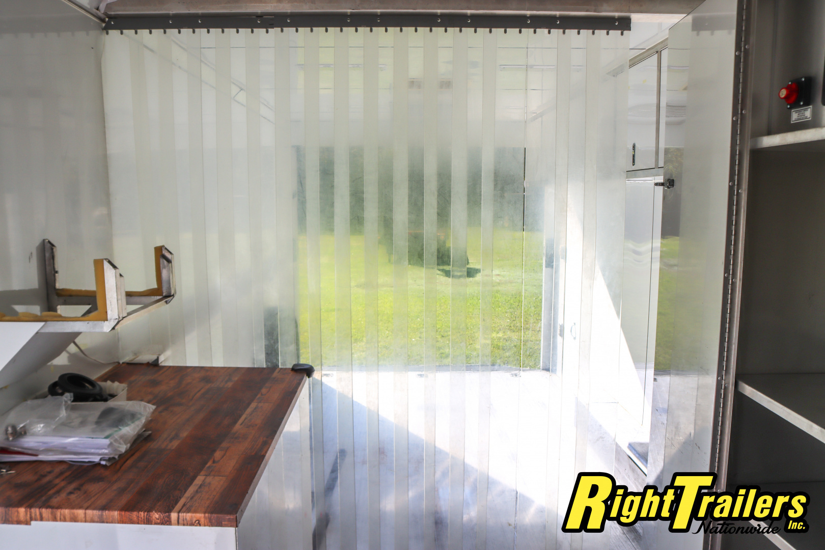 Used 2014 8.5X34 inTech GOOSENECK RACE TRAILER