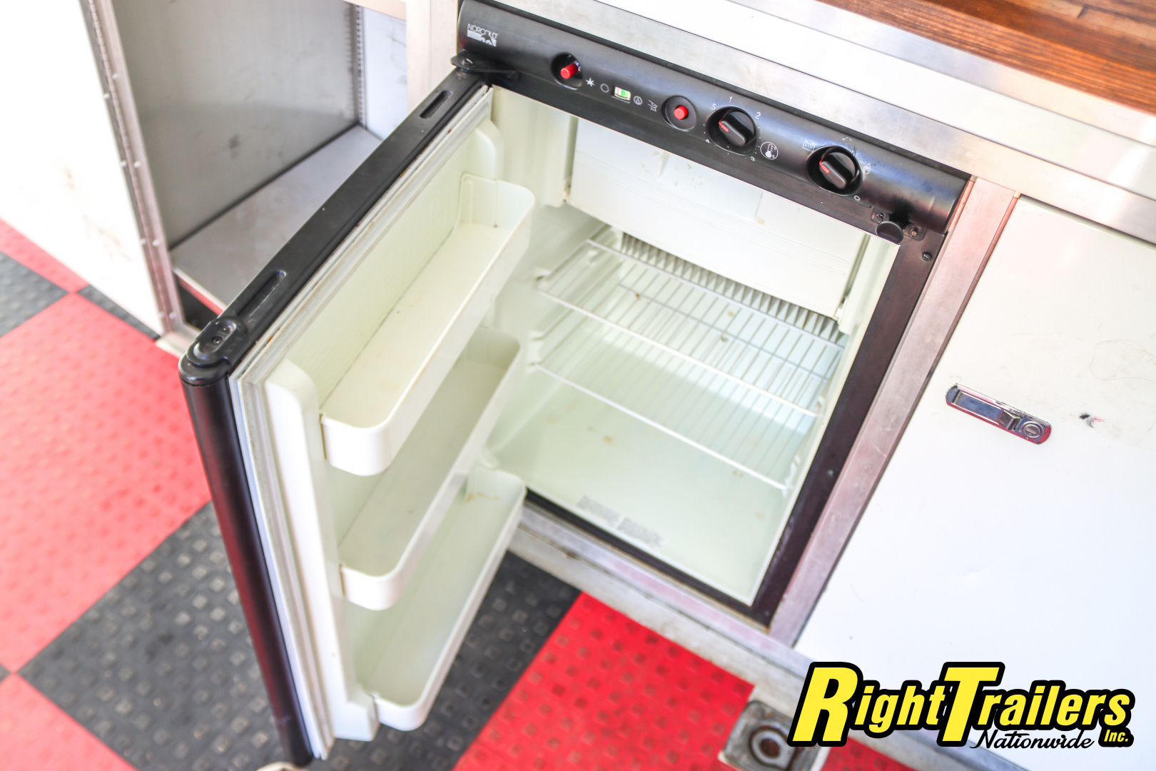 Used 2014 8.5X34 inTech GOOSENECK RACE TRAILER