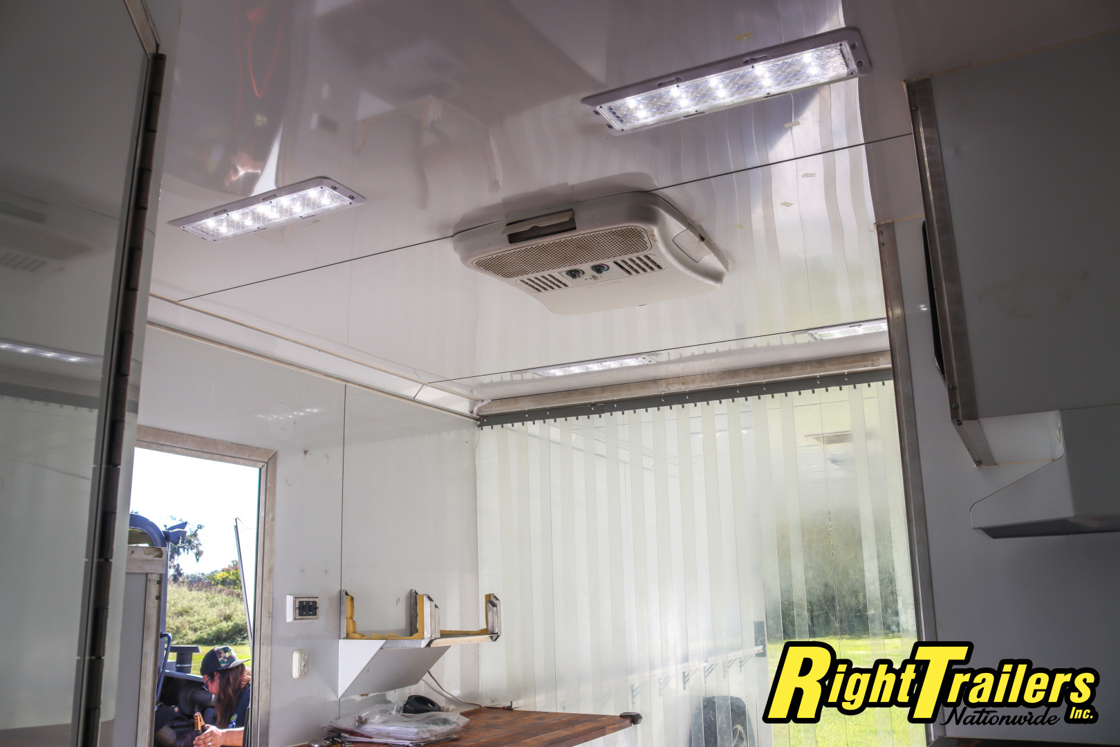 Used 2014 8.5X34 inTech GOOSENECK RACE TRAILER