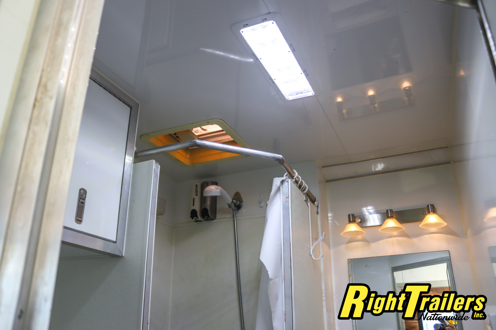 Used 2014 8.5X34 inTech GOOSENECK RACE TRAILER