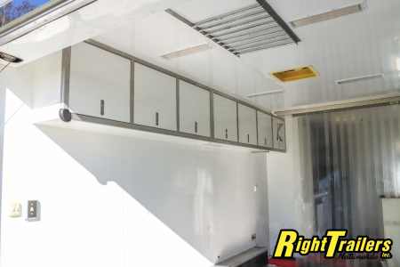 Used 2014 8.5X34 inTech GOOSENECK RACE TRAILER