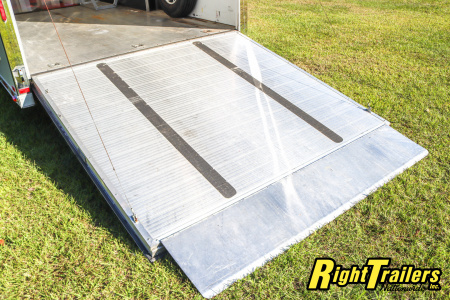 Used 2014 8.5X34 inTech GOOSENECK RACE TRAILER