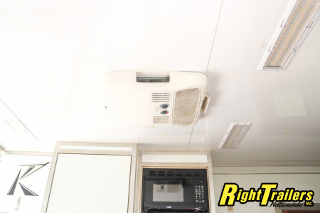 Used 2014 8.5X34 inTech GOOSENECK RACE TRAILER