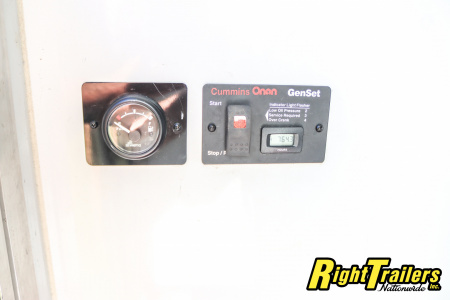 Used 2014 8.5X34 inTech GOOSENECK RACE TRAILER