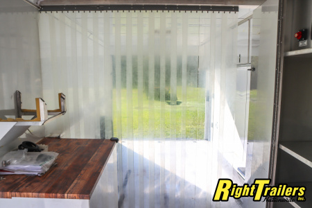 Used 2014 8.5X34 inTech GOOSENECK RACE TRAILER