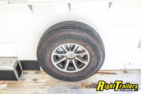 Used 2014 8.5X34 inTech GOOSENECK RACE TRAILER