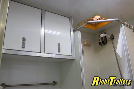 Used 2014 8.5X34 inTech GOOSENECK RACE TRAILER