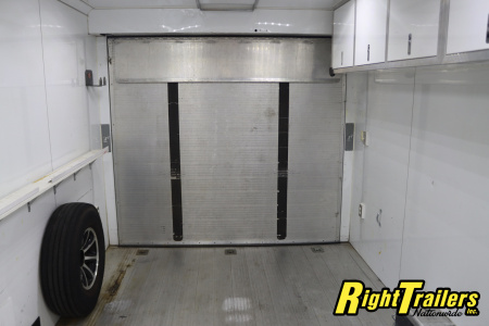 Used 2014 8.5X34 inTech GOOSENECK RACE TRAILER