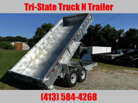 New 2026 BWISE DT 7x14 14k Dump trailer Gal Dump Trailer
