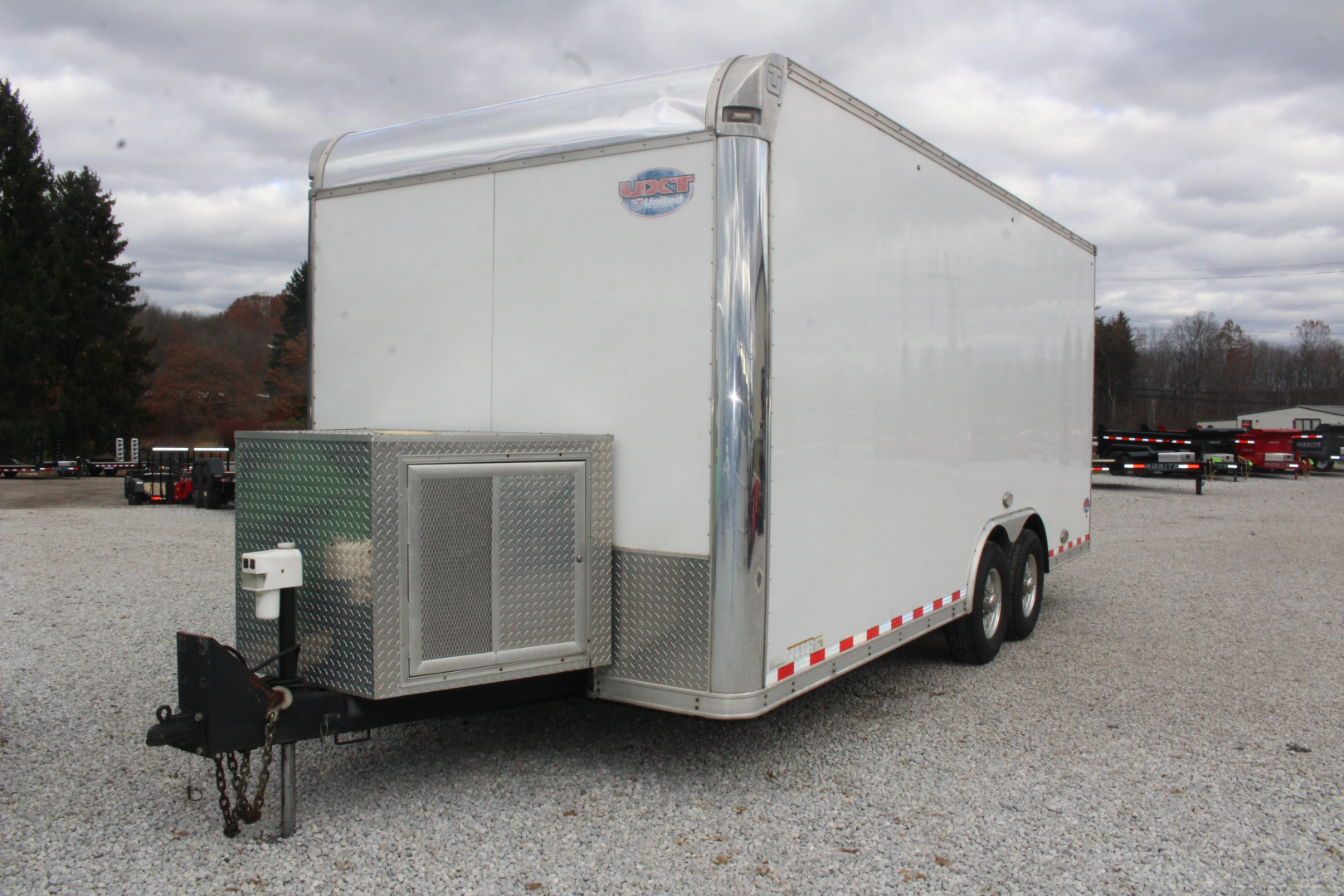 New 2019 United UXT Commercial Grade Cargo Trailer - 8.5'x 20' - 7.5' Interior Height - Rear Ramp Door - Extended Tongue - 12000# GVW