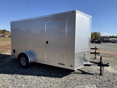 New 2026 NationCraft Trailers 6x12 Trailer Cargo / Enclosed Trailer w/ Ramp Door