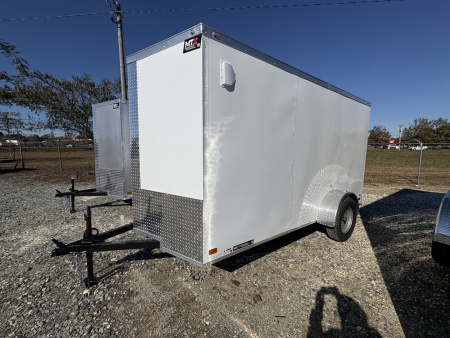 New 2026 NationCraft Trailers 6x12 Trailer Cargo / Enclosed Trailer w/ Ramp Door *Take an additional $100 off*