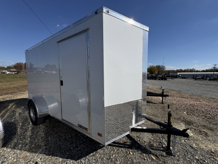 New 2026 NationCraft Trailers 6x12 Trailer Cargo / Enclosed Trailer w/ Ramp Door *Take an additional $100 off*