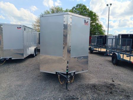 New 2026 Quality Cargo 6X12SA ENCLOSED CARGO TRAILER