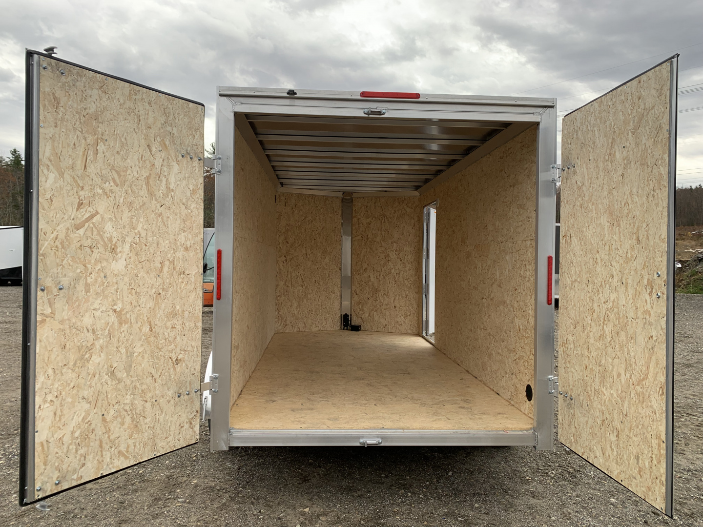 New 2026 High Country 7x14 + 18" V-Nose/ XLT Aluminum trailer /Barn Door/ 7'interior -7000GVW