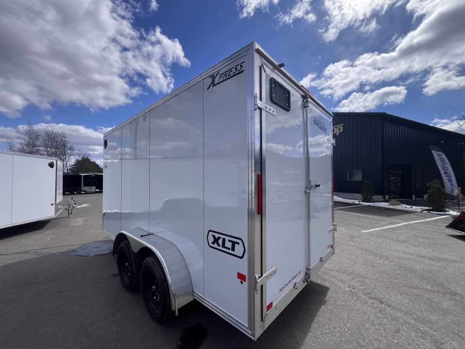 New 2026 High Country 7x14 + 18" V-Nose/ XLT Aluminum trailer /Barn Door/ 7'interior -7000GVW