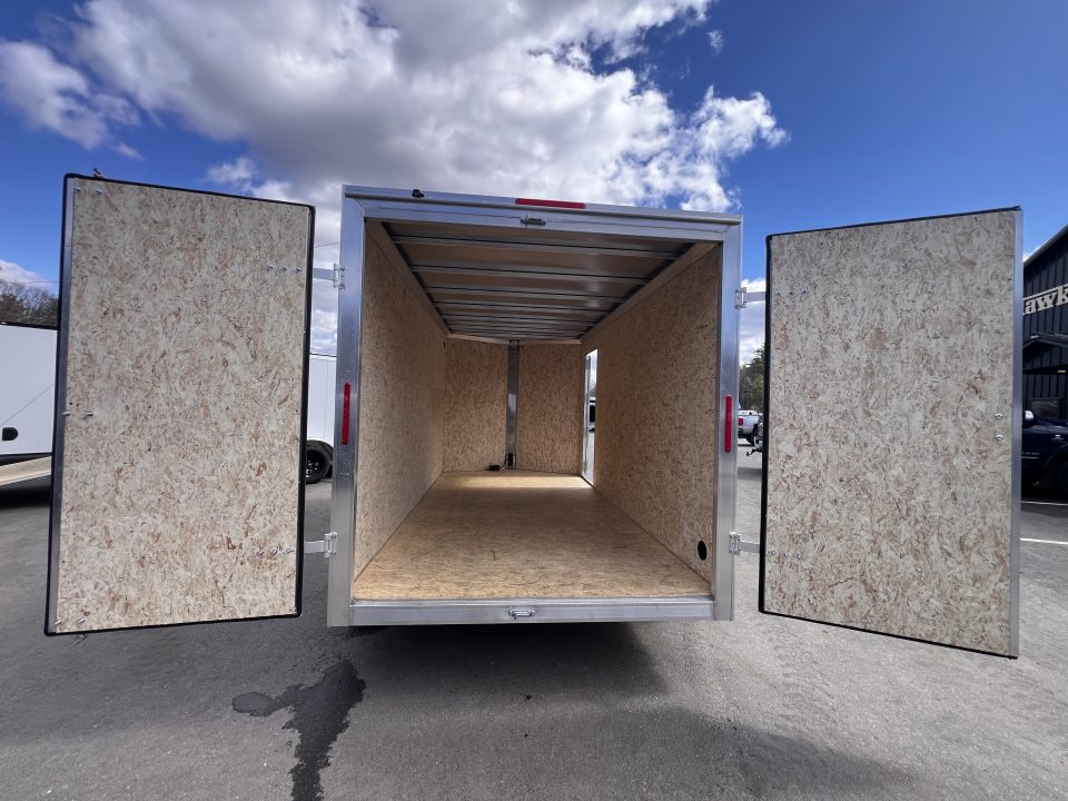 New 2026 High Country 7x14 + 18" V-Nose/ XLT Aluminum trailer /Barn Door/ 7'interior -7000GVW