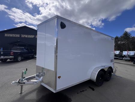 New 2026 High Country 7x14 + 18" V-Nose/ XLT Aluminum trailer /Barn Door/ 7'interior -7000GVW