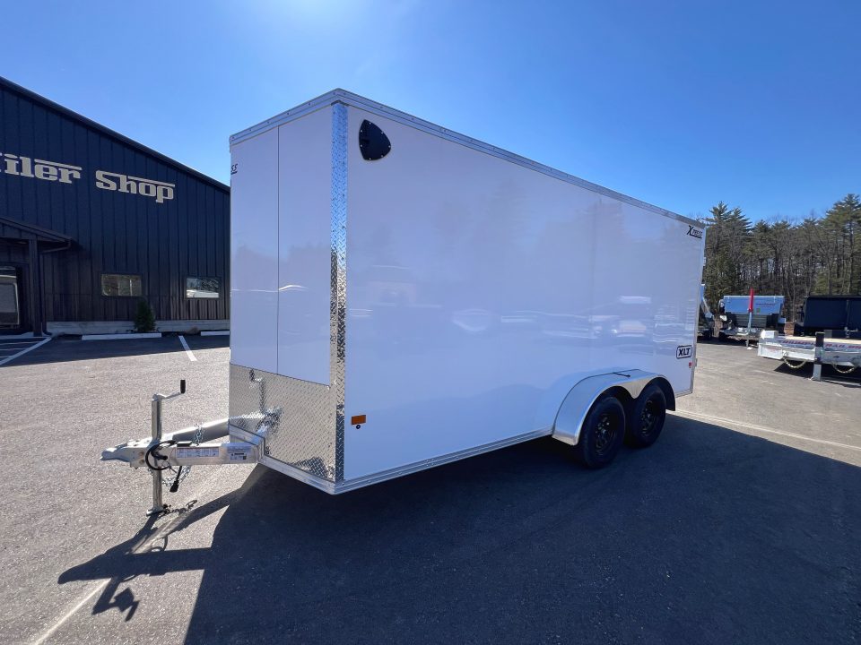 New 2026 High Country 7x16 + 18" V-Nose/ XLT Aluminum trailer /Barn Door/ 7'interior -7000GVW