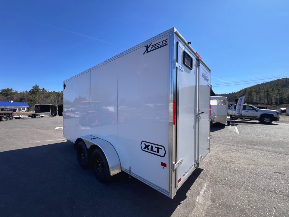 New 2026 High Country 7x16 + 18" V-Nose/ XLT Aluminum trailer /Barn Door/ 7'interior -7000GVW