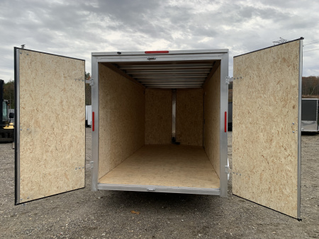 New 2026 High Country 7x16 + 18" V-Nose/ XLT Aluminum trailer /Barn Door/ 7'interior -7000GVW