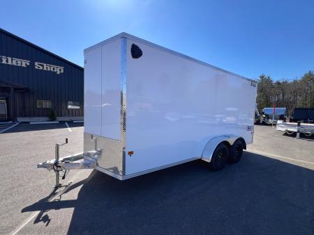 New 2026 High Country 7x16 + 18" V-Nose/ XLT Aluminum trailer /Barn Door/ 7'interior -7000GVW