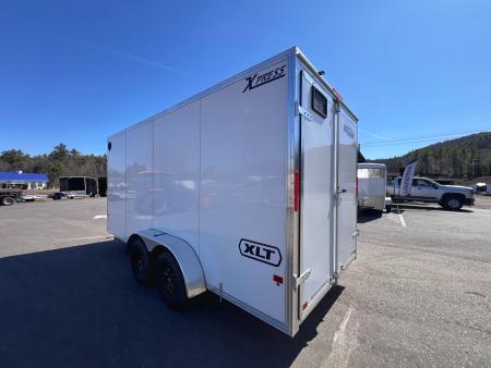 New 2026 High Country 7x16 + 18" V-Nose/ XLT Aluminum trailer /Barn Door/ 7'interior -7000GVW