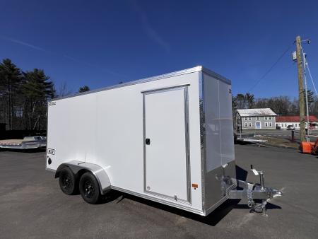 New 2026 High Country 7x16 + 18" V-Nose/ XLT Aluminum trailer /Barn Door/ 7'interior -7000GVW