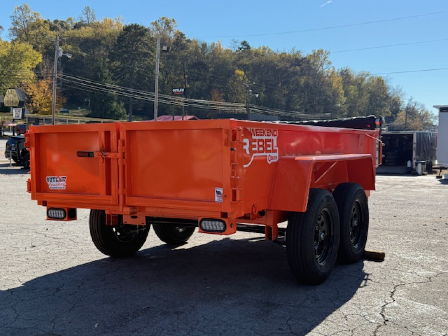 New 2026 U-Dump 5x10 7k Dump Trailer
