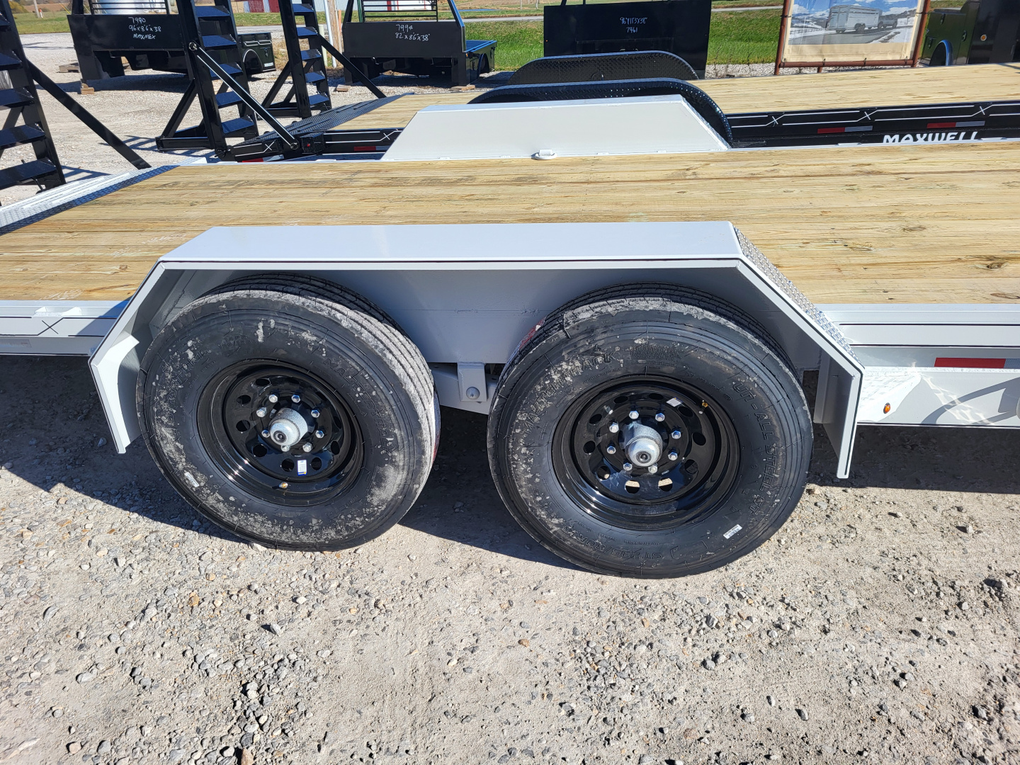 New 2026 Maxwell 83x22 HD Deluxe Equipment Trailer