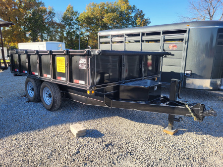 New 2026 Maxwell 96x12 Deck Over Dump Trailer