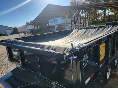 New 2026 Maxwell 96x12 Deck Over Dump Trailer